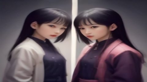 阿娇照片相关视频：Twins 出道纪录片视频封面，展示阿娇与阿 Sa 出道初期幕后花絮画面
