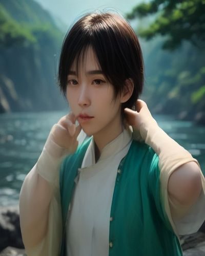 阿娇照片：人物简介配图，棚拍近景半身像，浅色背景下温柔笑容，展现阿娇清秀五官与亲切气质，适合资料查阅使用